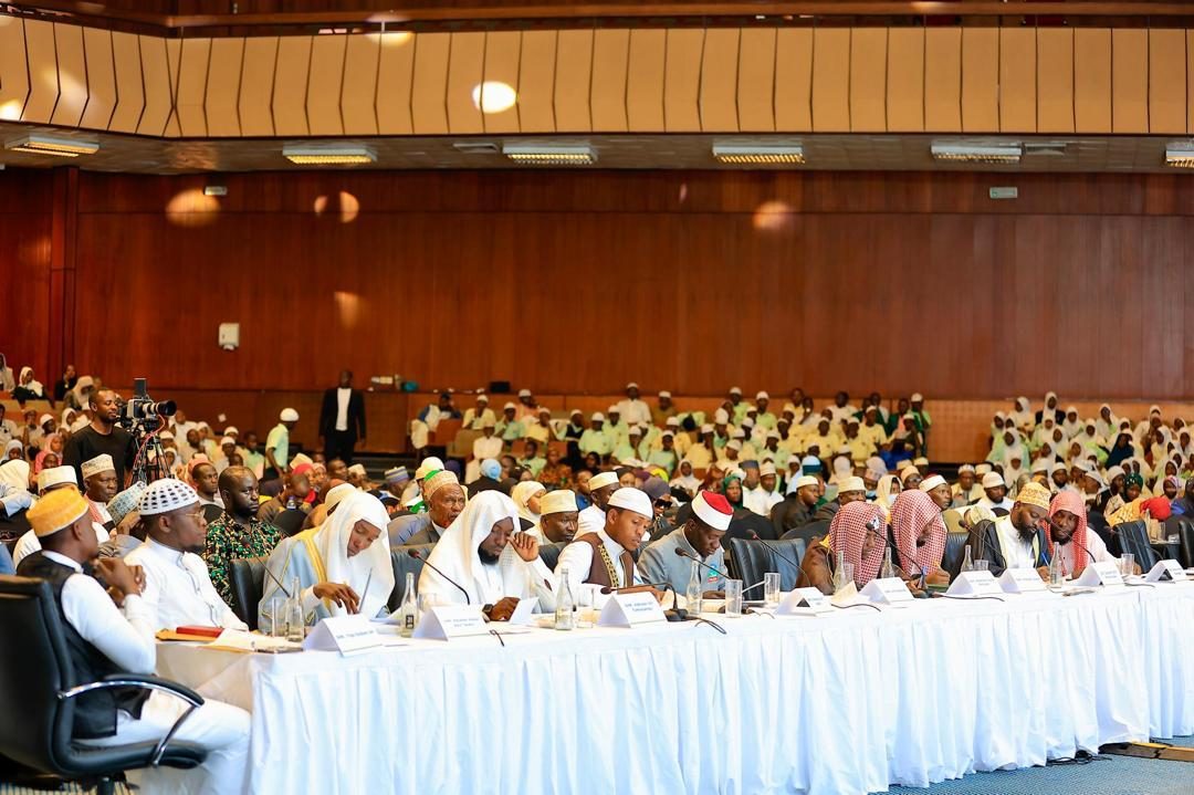 A full hall of young minds