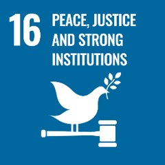 SDG 16: Peace, justice and strong institutions