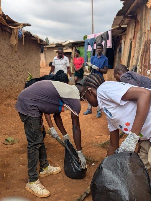 Climate action community activity in Uganda