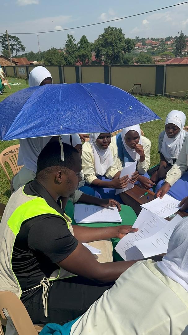 Group work outdoors