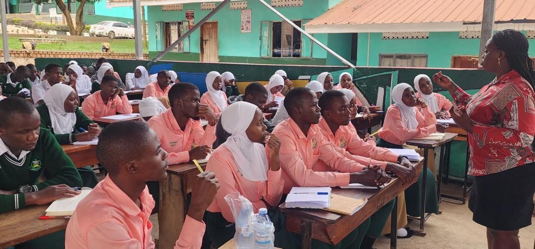 Students in competition